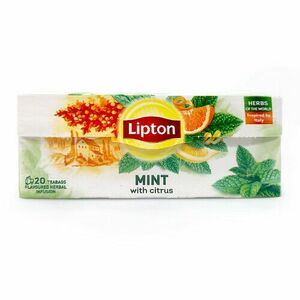 Lipton Mint & Citrus porcovaný čaj 20x1, 7 g obraz