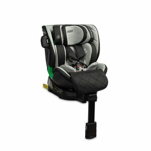 Caretero Autosedačka s isofixem TUROX 40-150cm, I-Size, šedá obraz