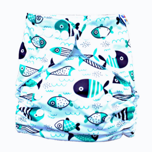 GaGa's pleny Látková plena AIO Fish obraz