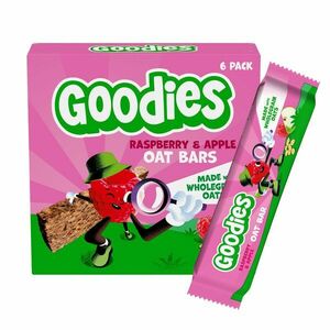 Goodies Ovesné tyčinky Malina a jablko 6x23 g obraz