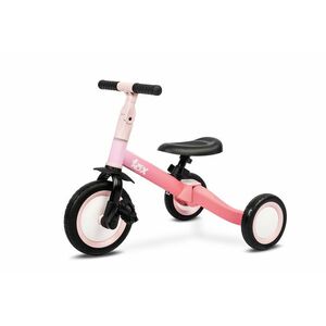 Toyz Multifunkční dětské odrážedlo, kolo 4v1 Fox - růžové obraz