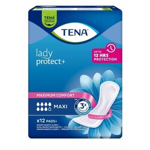 Tena Lady Protect+ Maxi inkontinenční vložky 12 ks obraz