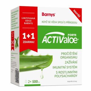 Barny´s ACTIValoe FORTE limitovaná edice 2x500 ml obraz