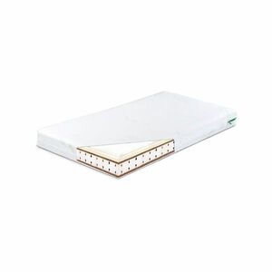 SENSILLO Luxusní matrace pro děti 140×70 – 4 vrstvy, paměťová pěna, kokos, Aloe Vera obraz