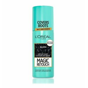 Loréal Paris Magic Retouch Černá sprej na zakrytí odrostů 75 ml obraz