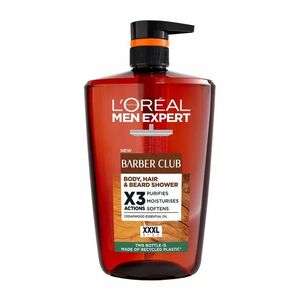 Loréal Paris Men Expert Barber Club Sprchový gel na tělo, vlasy a vousy 1000 ml obraz