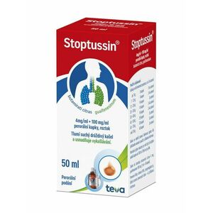 Stoptussin perorální kapky, roztok 50 ml obraz