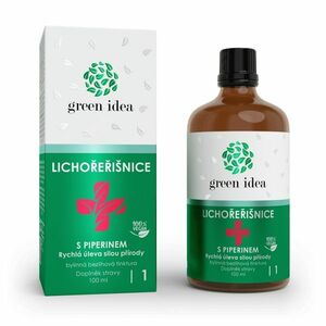 Green idea Lichořeřišnice+ s piperinem bylinná bezlihová tinktura 100 ml obraz