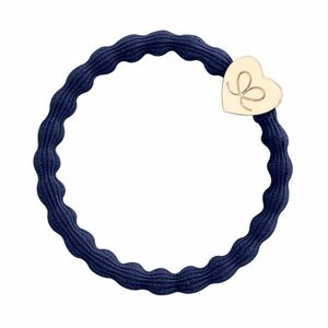 By Eloise London Gold Heart Navy Blue (Navy Blue) obraz