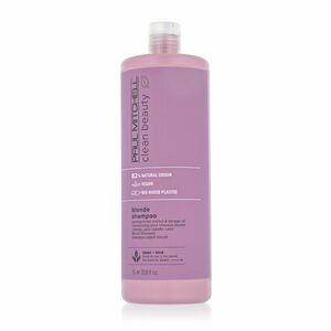 Paul Mitchell Clean Beauty Blonde Shampoo 1000 ml (Purple Cover) obraz