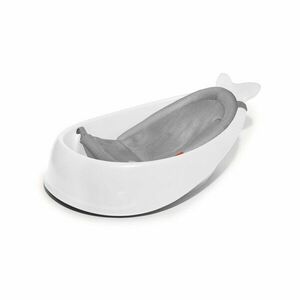 SKIP HOP Vanička s ergonomickou podložkou Moby 3 fázová bílá obraz