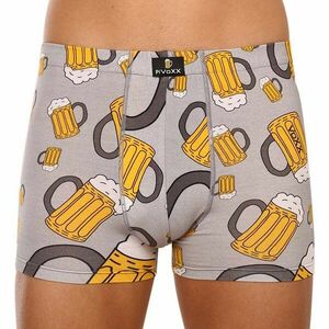 VoXX Pánské boxerky vícebarevné (Kevin-beer/big light grey) XXL obraz