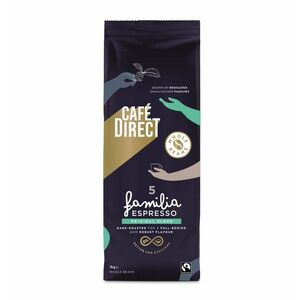 Cafédirect Familia Espresso zrnková káva 1 kg obraz