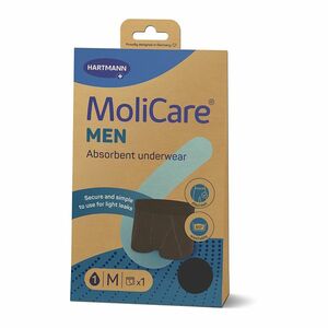 MOLICARE MEN Absorpční spodní prádlo M 1 kus + vložky X-change 5 kusů obraz