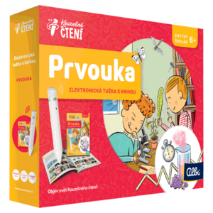 ALBI Kouzlené čtení set s tužkou 2.0 + kniha Prvouka obraz