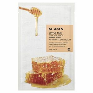 MIZON Joyful Time Plátýnková 3D maska s mateří kašičkou a medem pro výživu pleti 23 g obraz