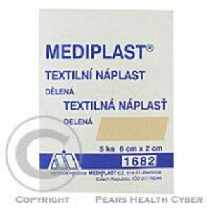 Rychloobvaz Mediplast 6 x 2 cm 5 ks 1682 obraz