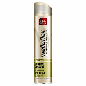 WELLAFLEX Brilliant Colors Lak na vlasy Strong Hold 250 ml obraz