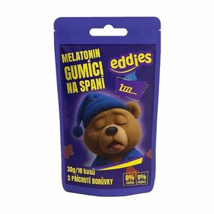EDDIES Gumídci na spánek s melatoninem cestovní balení 10 kusů obraz