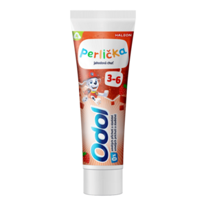﻿ODOL Perlička jahodová chuť Zubní pasta od 3 let 50 ml obraz