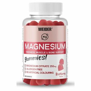 WEIDER Magnesium želatinové bonbóny hořčík a inulin malina 48 kapslí obraz