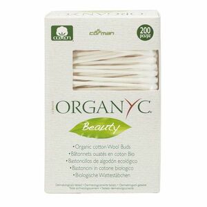 ORGANYC čisticí tyčinky z biobavlny 200 kusů obraz