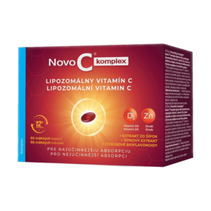 NOVO C komplex Lipozomální vitamín C měkké 90 tobolek obraz