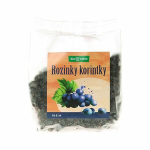 BIO NEBIO Rozinky korintky BIO 150 g obraz