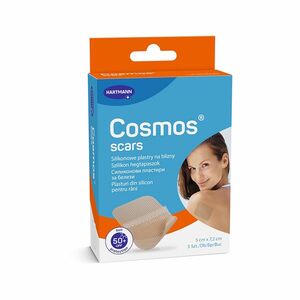 COSMOS Scar náplast na jizvy silikonová 5 x 7, 2 cm 5 kusů obraz
