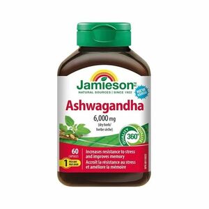 JAMIESON Ashwagandha 60 kapslí obraz