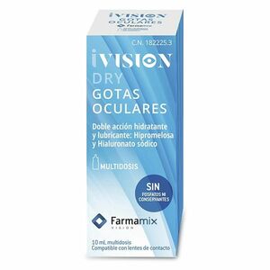FARMAMIX iVision dry umělé slzy 10 ml obraz