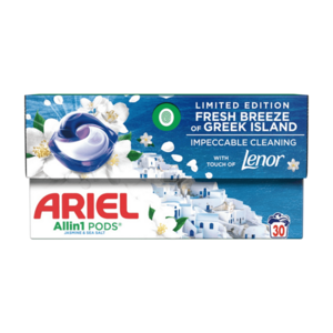 ARIEL Kapsle na praní Fresh Breeze of Greek Island 30 praní obraz