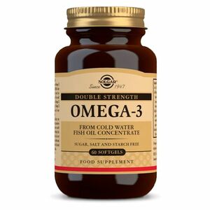 SOLGAR Omega 3 double strength 60 tablet obraz