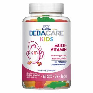 BEBACARE Kids MULTIVITAMIN gummies 60 želatinových medvídků obraz