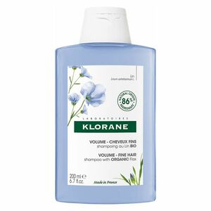 KLORANE Šampon s BIO lnem pro jemné vlasy bez objemu 200 ml obraz