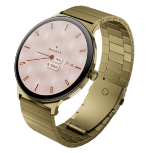 GARETT Smartwatch Verona 2 zlatá gold solid steel chytré hodinky obraz