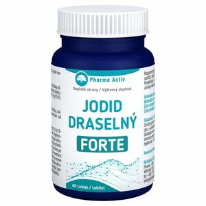 PHARMA ACTIV Jodid draselný forte 60 tablet obraz