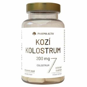 PHARMA ACTIV Kozí kolostrum 200 mg 60 tobolek obraz