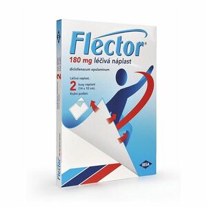 FLECTOR 180 mg Léčivá náplast 2 kusy obraz