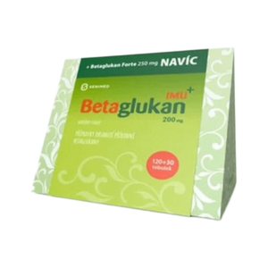 SENIMED Betaglukan IMU+ 120 tobolek + Betaglukan forte 30 tobolek NAVÍC obraz