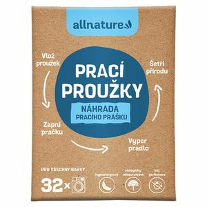 ALLNATURE Prací proužky 16 kusů 32 praní obraz