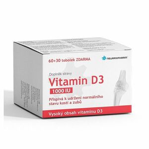 NEURAXPHARM Vitamin D3 60 + 30 tobolek ZDARMA obraz