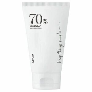 ANUA Heartleaf 70% Zklidňující pleťový krém 100 ml obraz