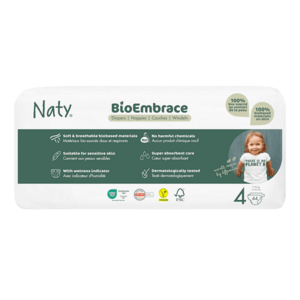 ECO BY NATY Bioembrace maxi plenky economy pack 7 - 18 kg 44 kusů obraz