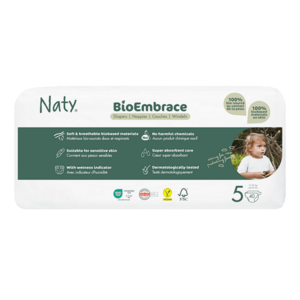 ECO BY NATY Bioembrace junior plenky economy pack 11 - 25 kg 40 kusů obraz