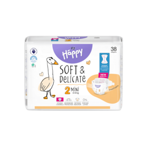 BELLA HAPPY Baby mini 3 - 6 kg 38 kusů obraz