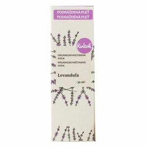 KVITOK Organická květinová voda Levandule 30 ml obraz
