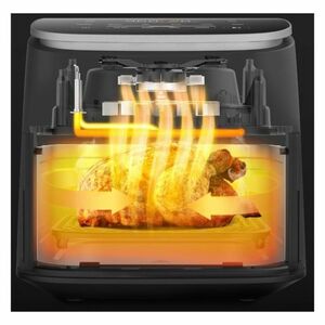 Corosi TurboBlaze horkovzdušná fritéza chef edition 6.2 L s grilovacím roštem obraz