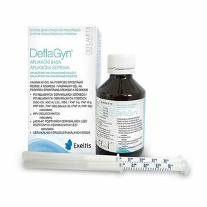 EXELTIS DeflaGyn aplikační sada 2 aplikátory + gel 150 g obraz