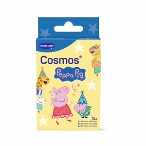 COSMOS Dětská náplast Peppa pig 12 kusů obraz